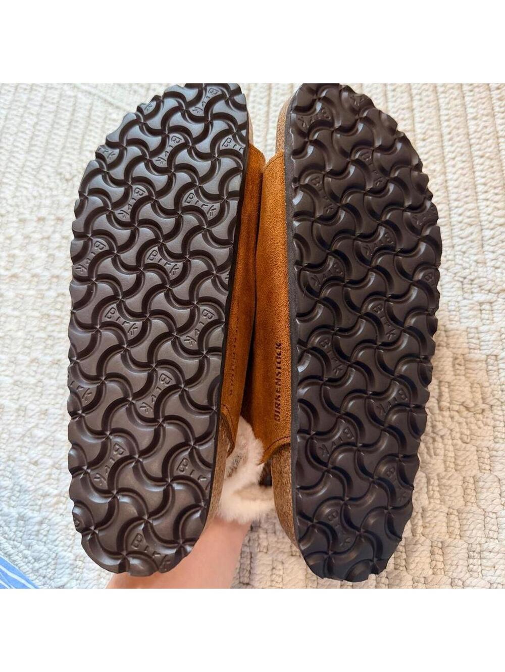 Birkenstock Milano Shearling Sandals - Picture 9 of 11